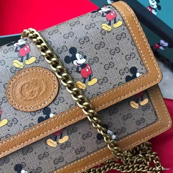 Hyperpeter x Gucci Chain GG Disney Wallet 0508